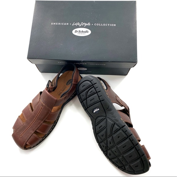 Dr. Scholl's Other - Dr. Scholl's Men's Camden Sandals (Brown)- 9M